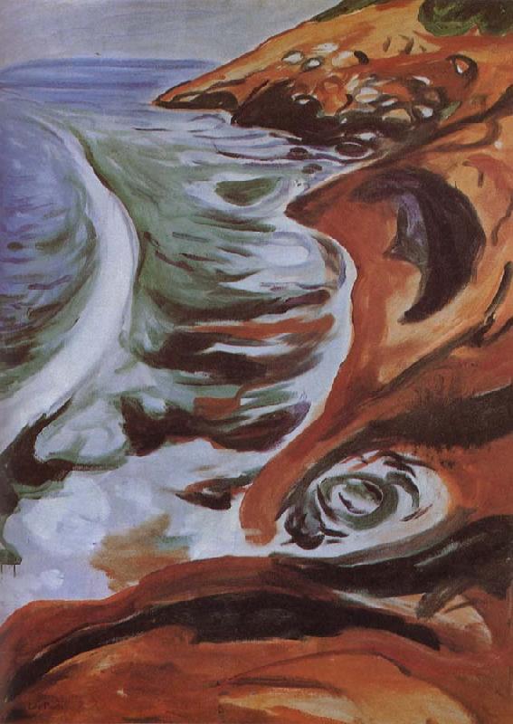 Edvard Munch Surfy Waver  rock